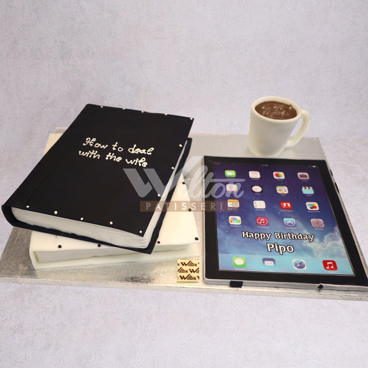 DD.16.b TABLET - Adult Birthday Cake - WILTON PATISSERIE