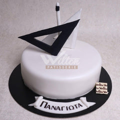 DD.27.a GEOMETRY - Adult Birthday Cake - WILTON PATISSERIE