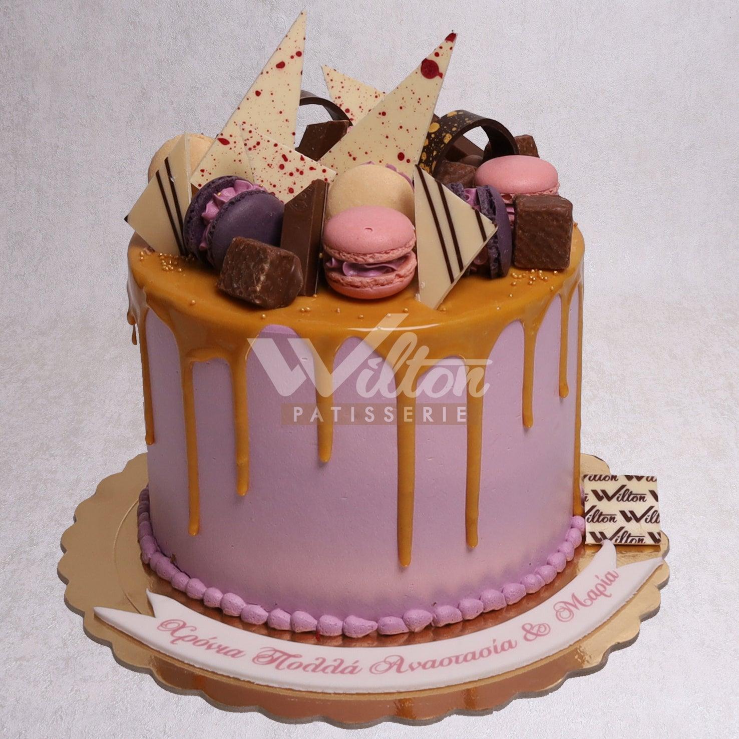 DD.5.h SWEET CAKE - Adult Birthday Cake - WILTON PATISSERIE