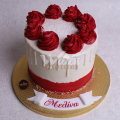 DD.9.c ROSETTE - Adult Birthday Cake - WILTON PATISSERIE