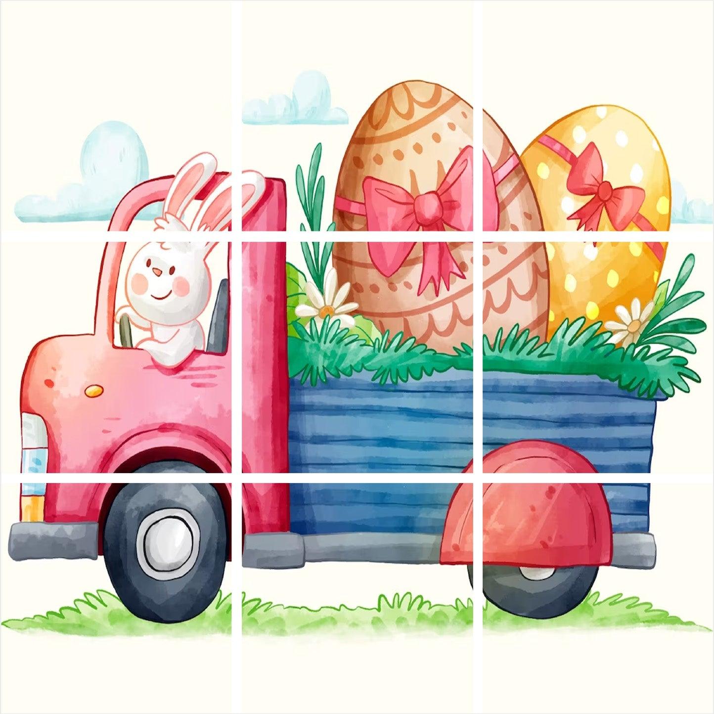 Easter Puzzle Cookie Box - WILTON PATISSERIE