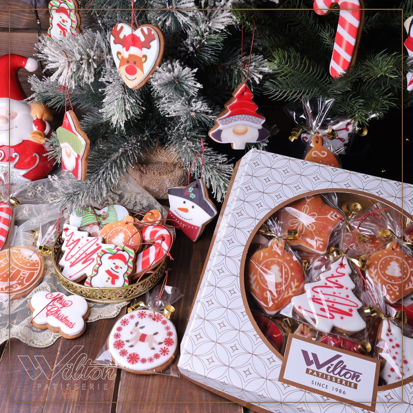 GINGERBREAD COOKIES BOX - WILTON PATISSERIE