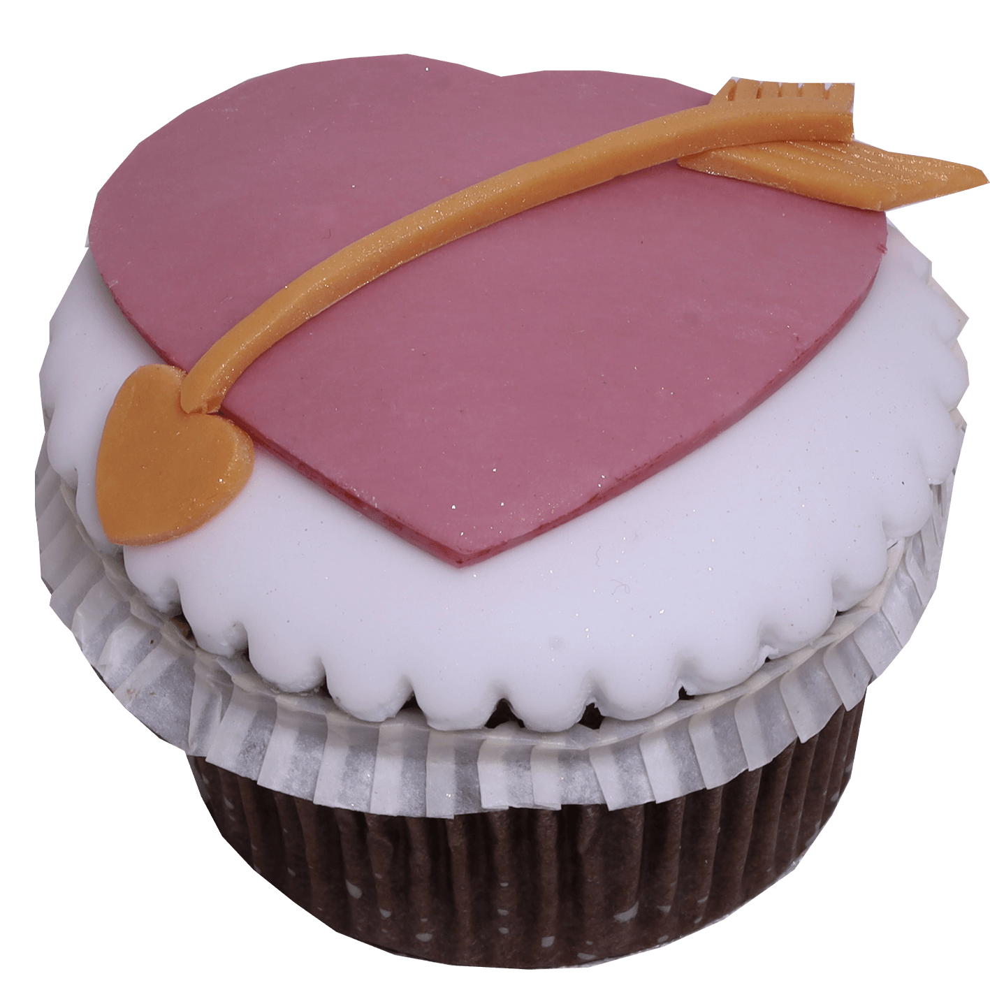 Cup Cake With Sugar Paste (Valentines) - WILTON PATISSERIE