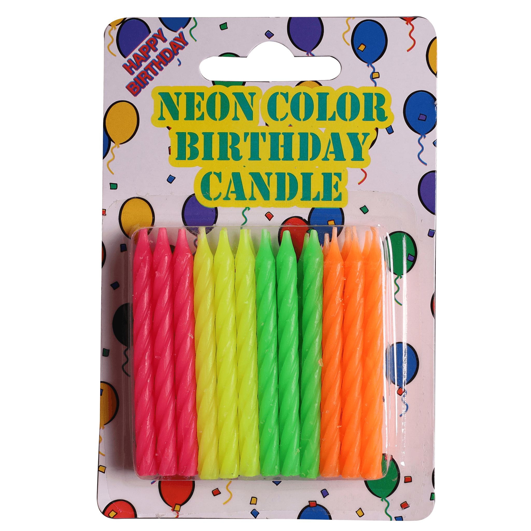 Neon Color Birthday Candle - WILTON PATISSERIE
