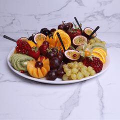 Round Fruit Platter (6-8 persons)) - Platters - WILTON PATISSERIE