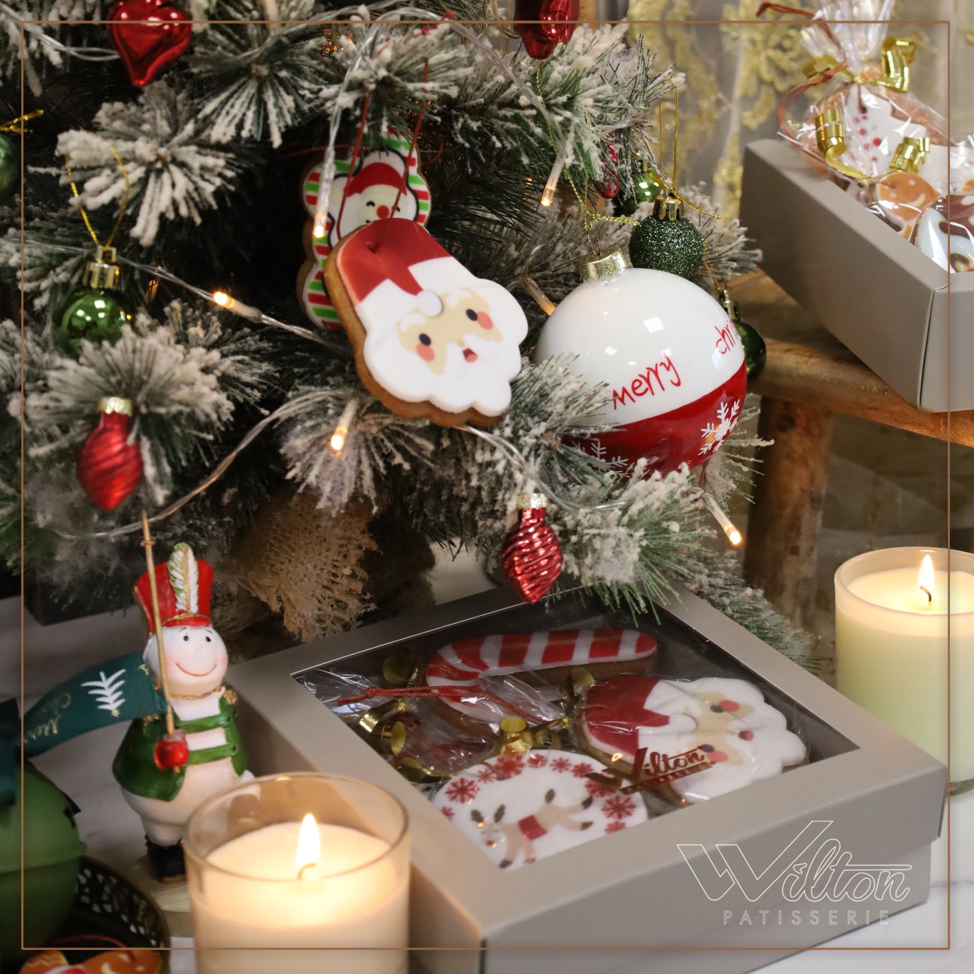 GINGERBREAD COOKIES BOX - WILTON PATISSERIE